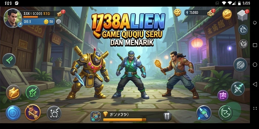 Screenshot gameplay seru dari 138ALIEN dalam permainan QiuQiu.