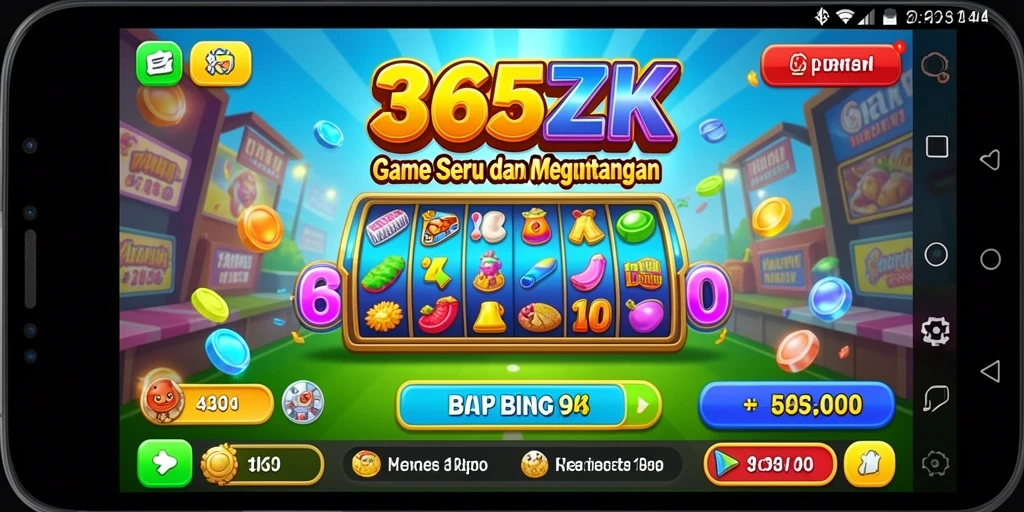 Tampilan gameplay 365ZK yang seru dan interaktif.