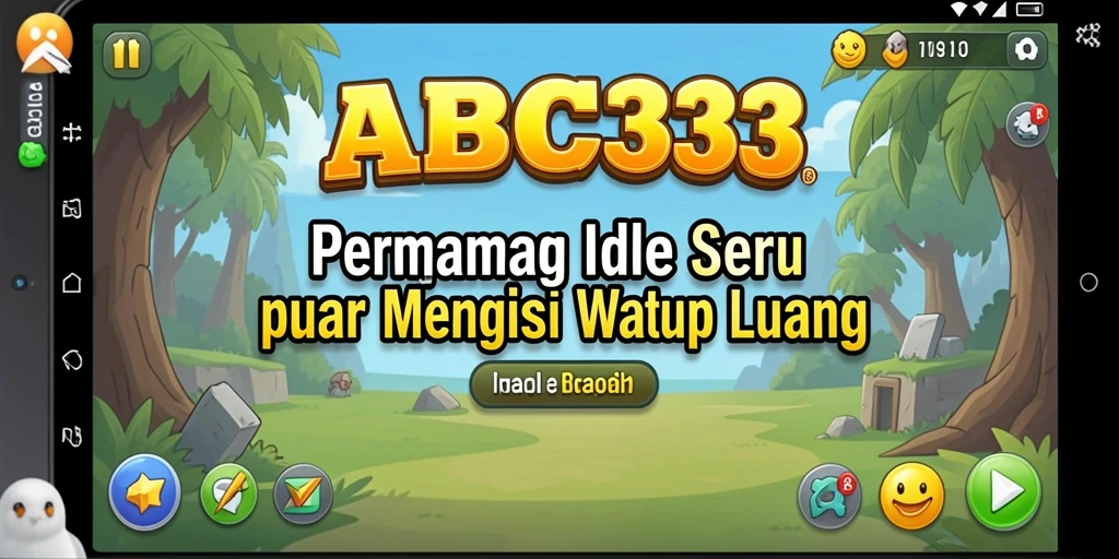 Tampilan gameplay seru di ABC33 dengan aktivitas idle.