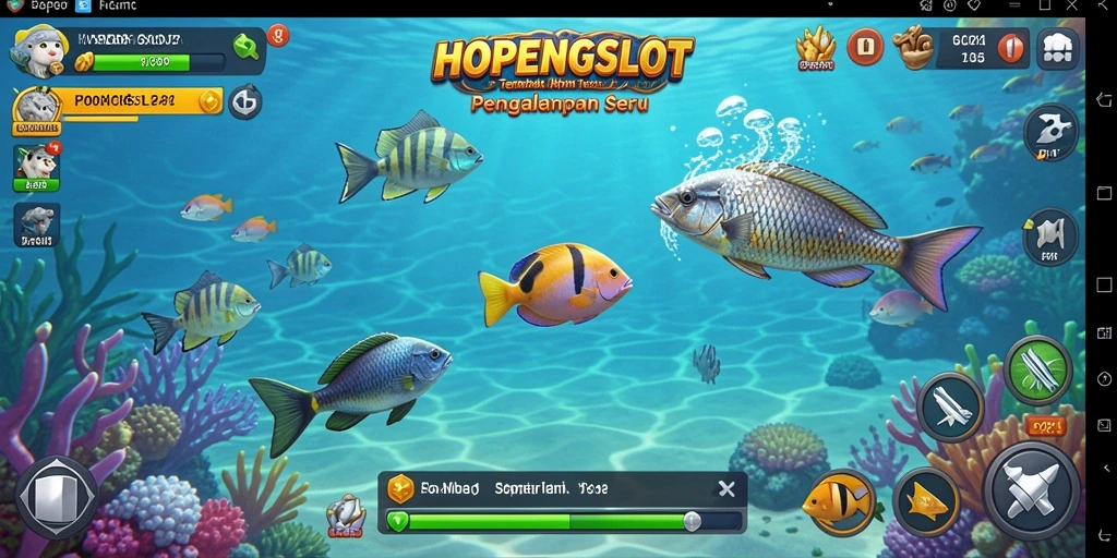 Tembak ikan dengan grafis menawan di HOPENGSLOT.