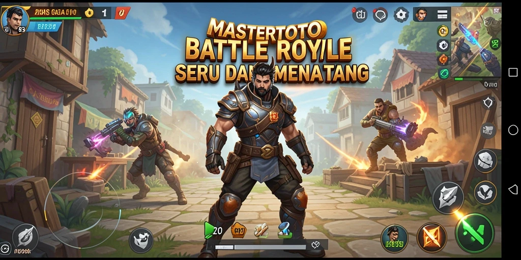 Gameplay seru MASTERTOTO dengan pertempuran epik.