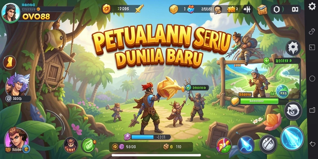 Tangkapan layar OVO88 menampilkan aksi seru dalam petualangan yang mendebarkan.
