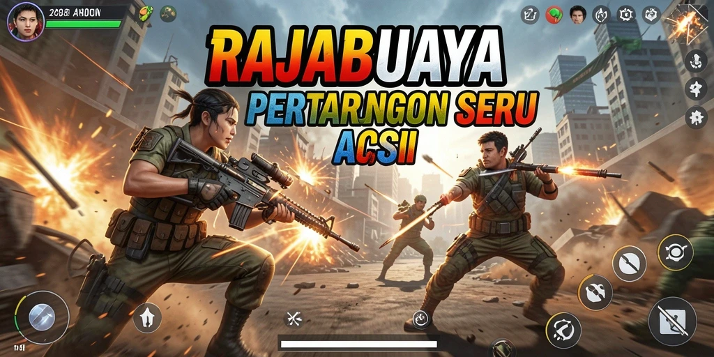 Tampilan menarik dari gameplay RAJABUAYA yang penuh aksi.