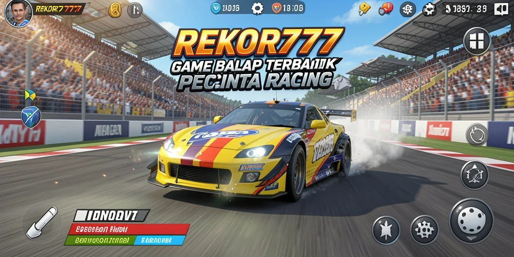 Tampilan gameplay seru dan mendebarkan dari REKOR777.