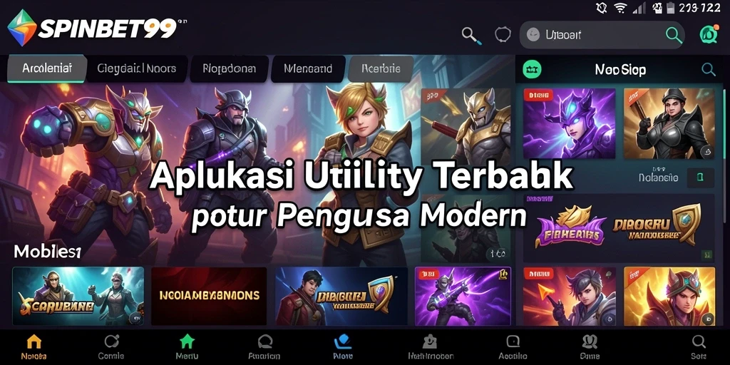 Tampilan antarmuka SPINBET99 yang intuitif dan user-friendly.